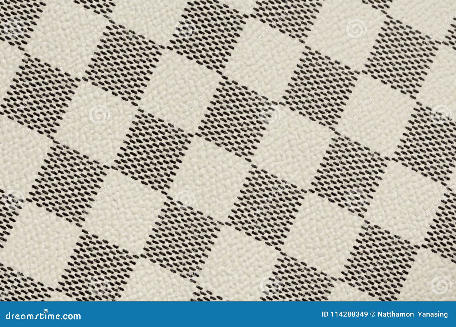 Black and White Leather Texture Background, Checker Chess Seamless Pattern  Stock Image - Image of modern, luxury: 114288349