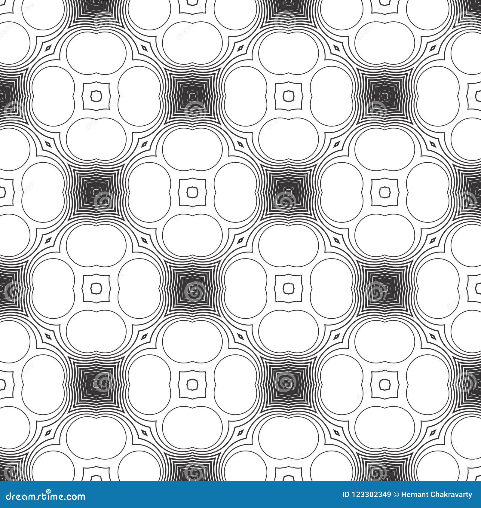 Black and White Line Art Pattern, Background Wallpaper, Editable Vector