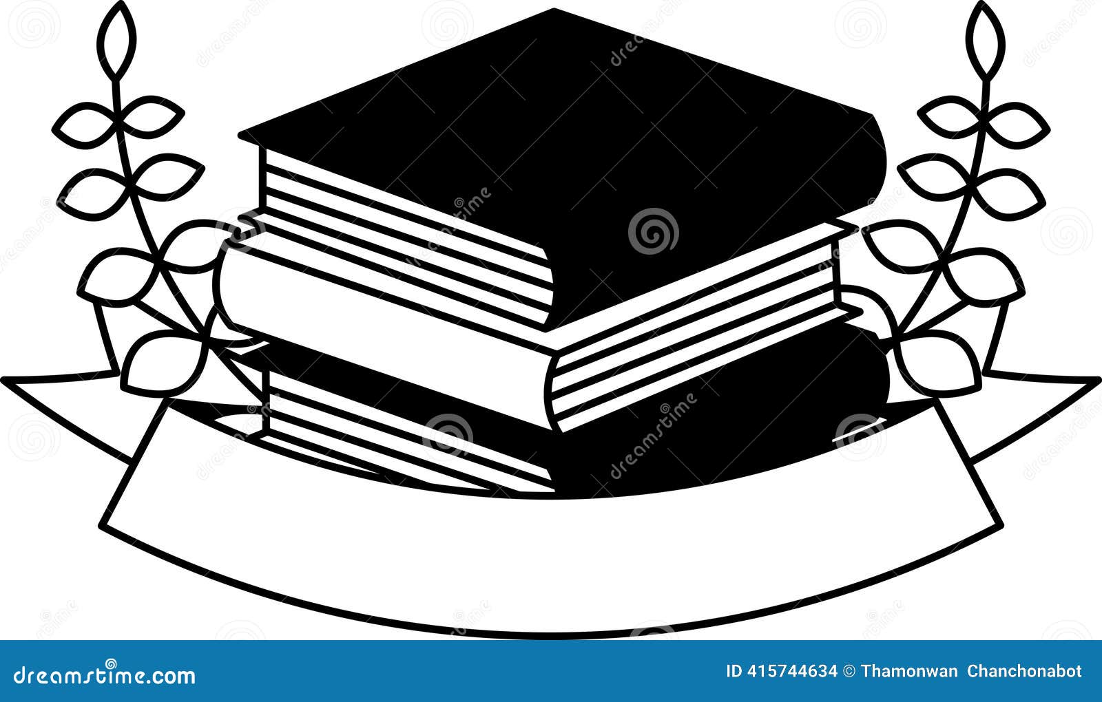 Stack Black Books Stock Illustrations – 4,430 Stack Black Books Stock  Illustrations, Vectors \u0026 Clipart - Dreamstime, image size:1600x1020