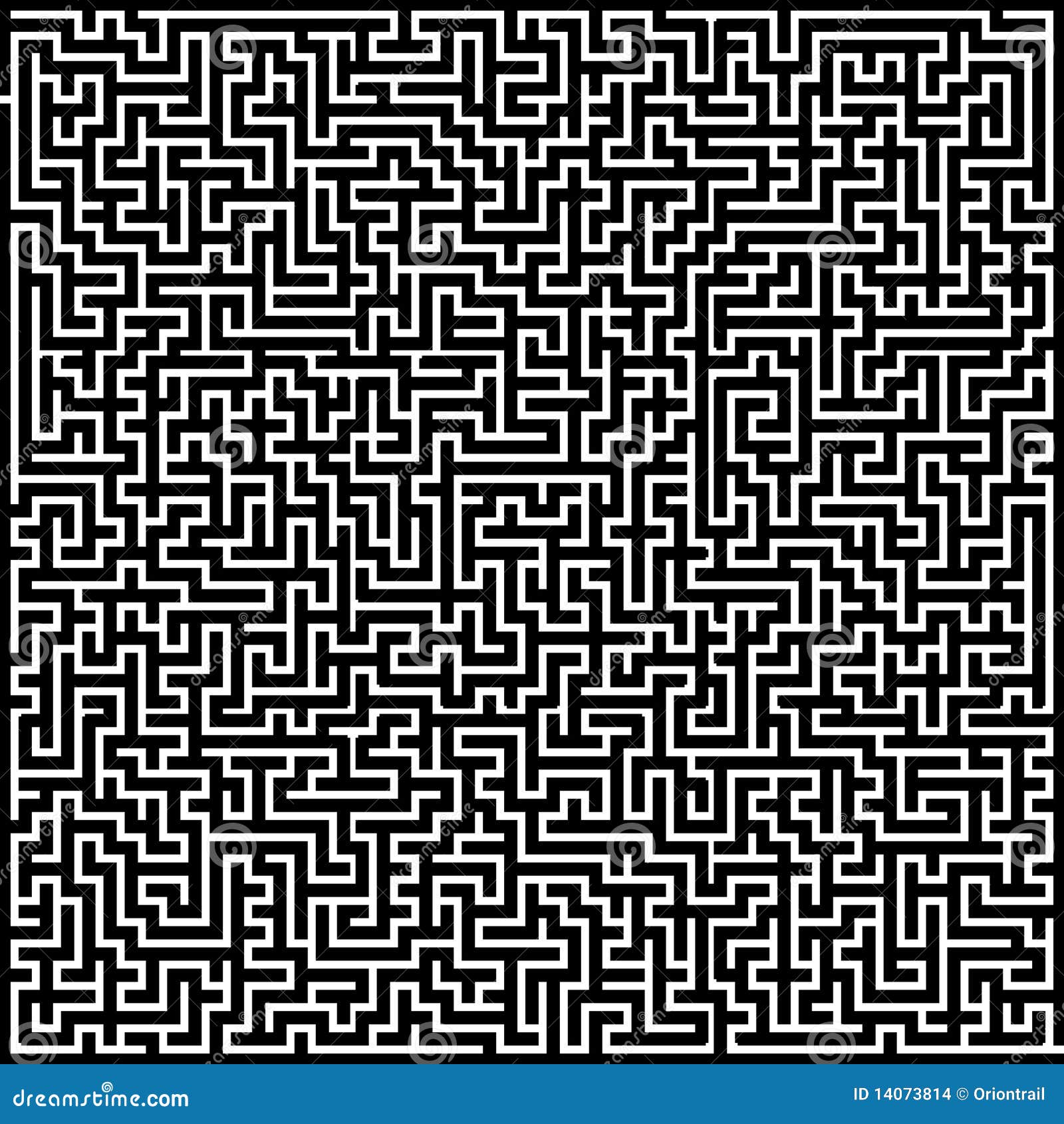 Black and white maze stock illustration. Illustration of diagonal