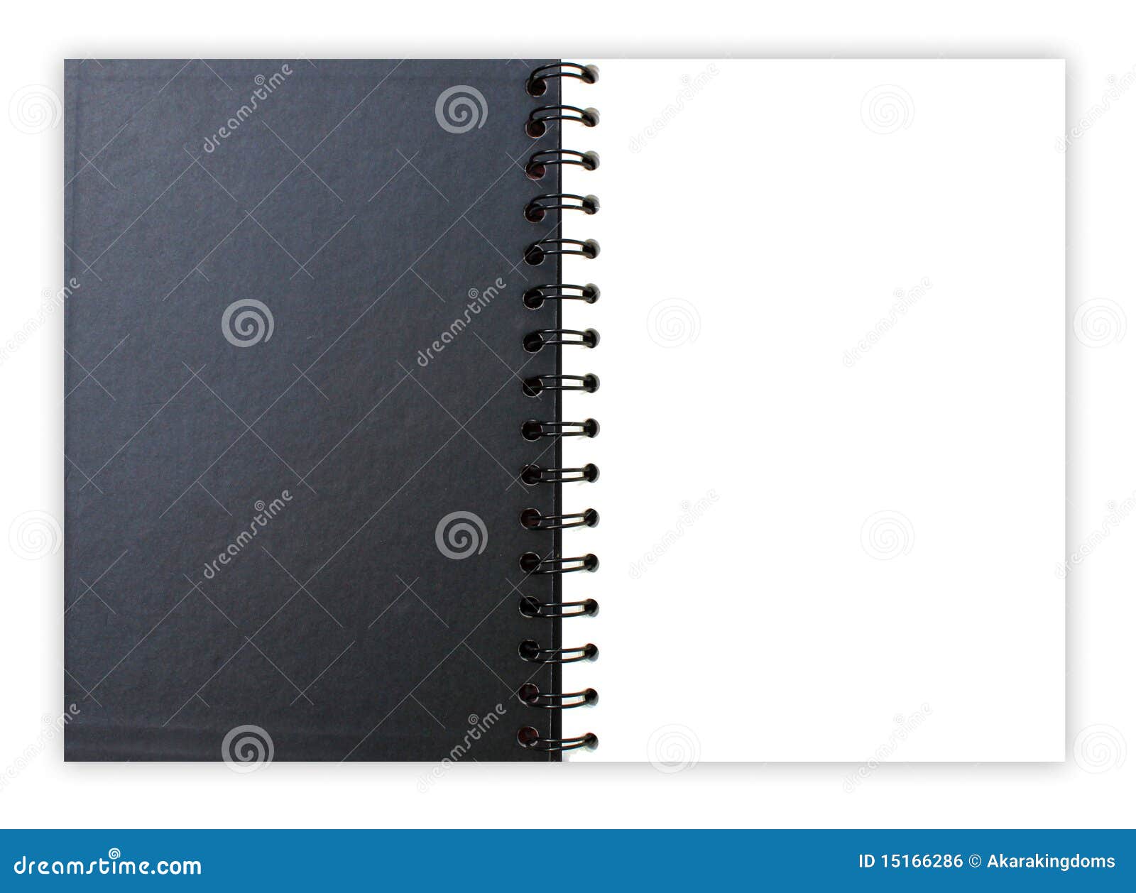 Black and white note book stock photo. Image of letter 15166286