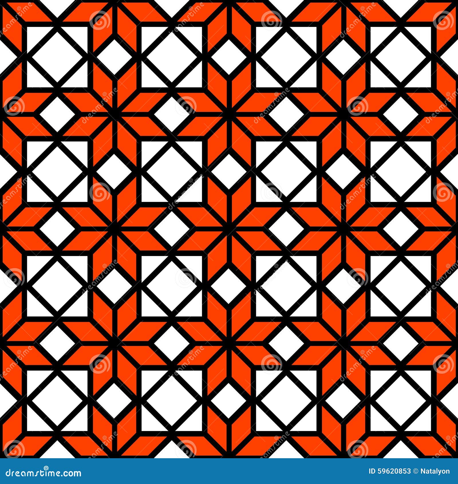 Black White And Orange Simple Star Shape Geometric 