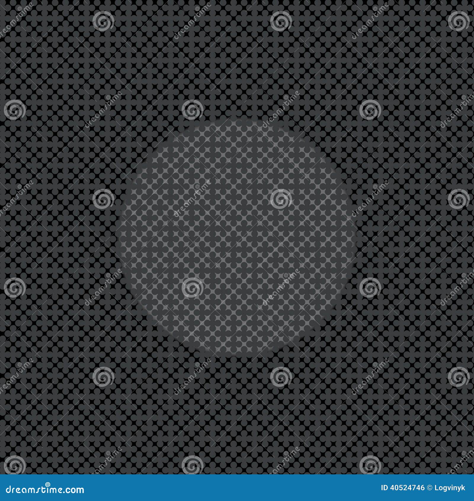 Black and White Ornamental Pattern Stock Illustration Illustration of