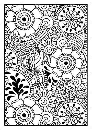 Black and white pattern. stock vector. Illustration of drawn - 61997660