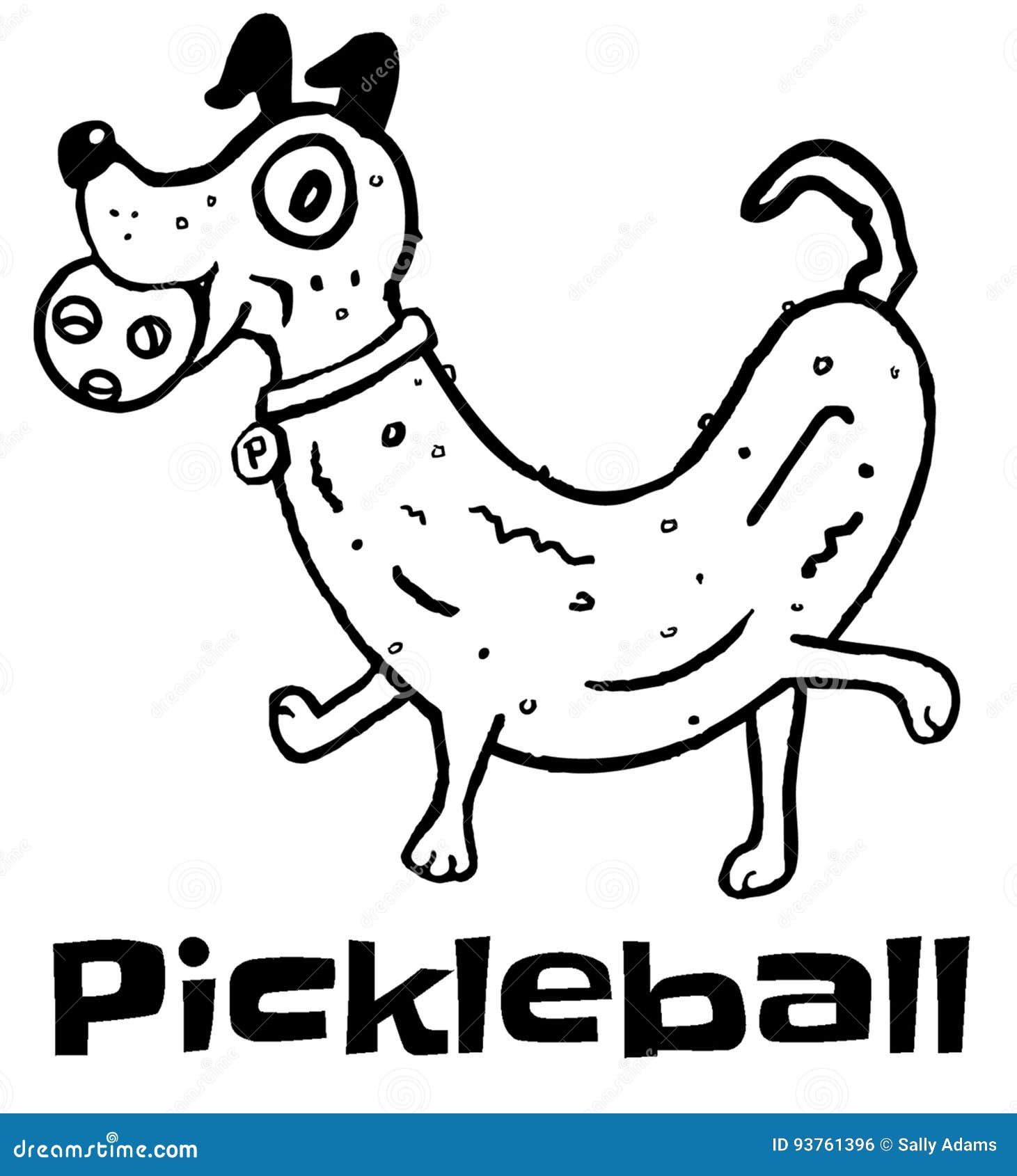 Pickle Clipart Black And White
