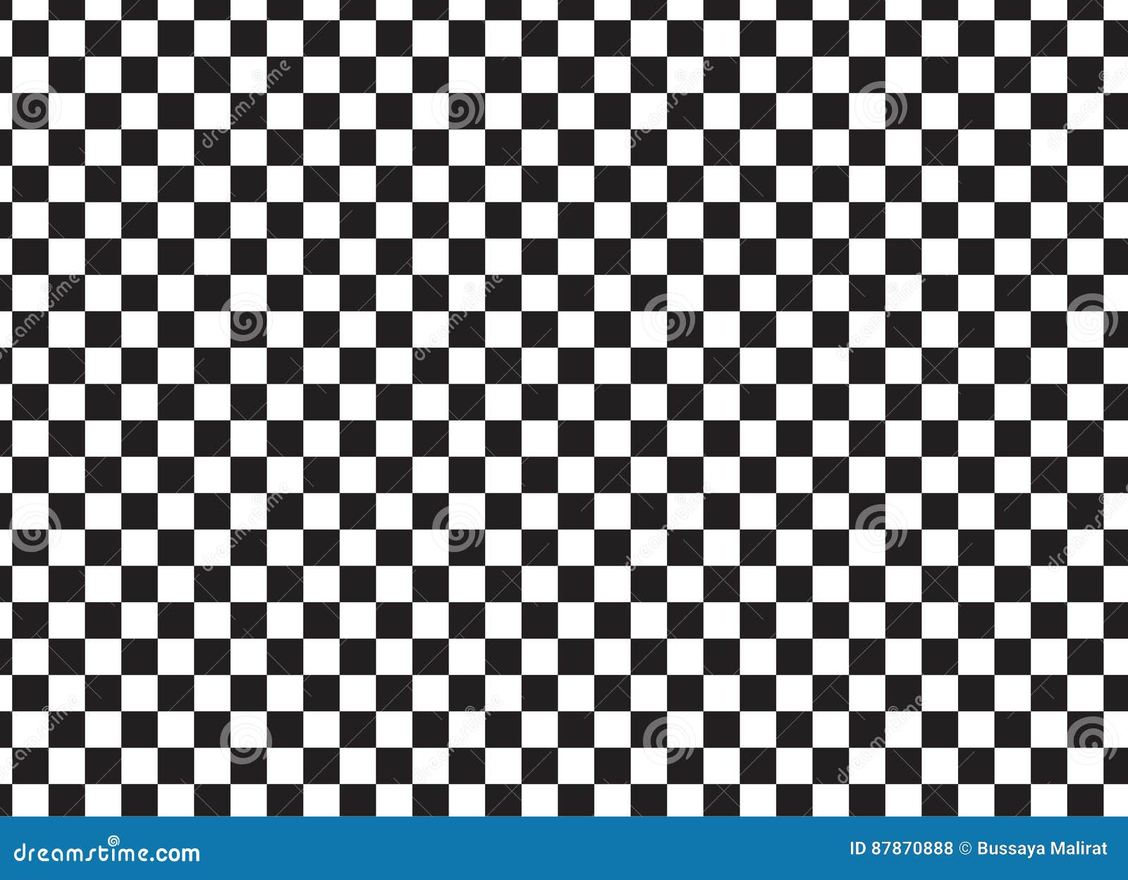 Black And White Racing And Checkered Pattern Stock Vector