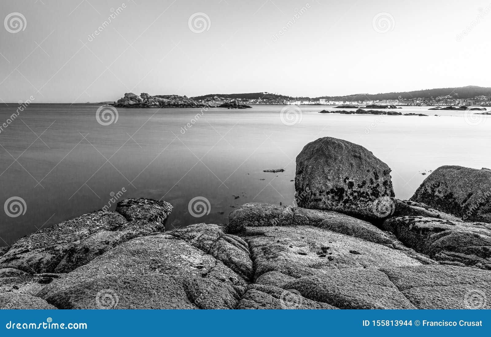 black and white rocks in riveira