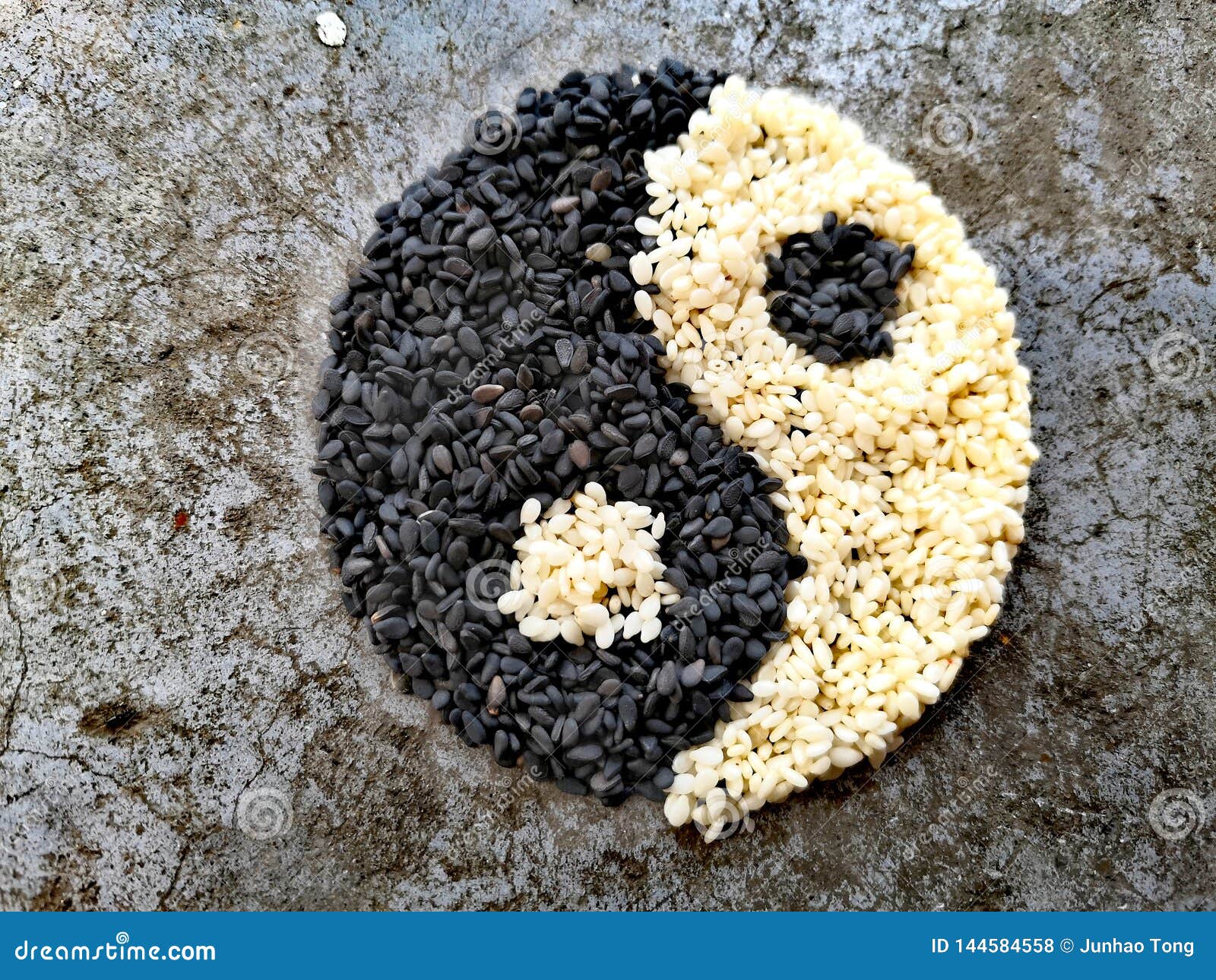 Black and white sesame stock photo. Image of sesame 144584558
