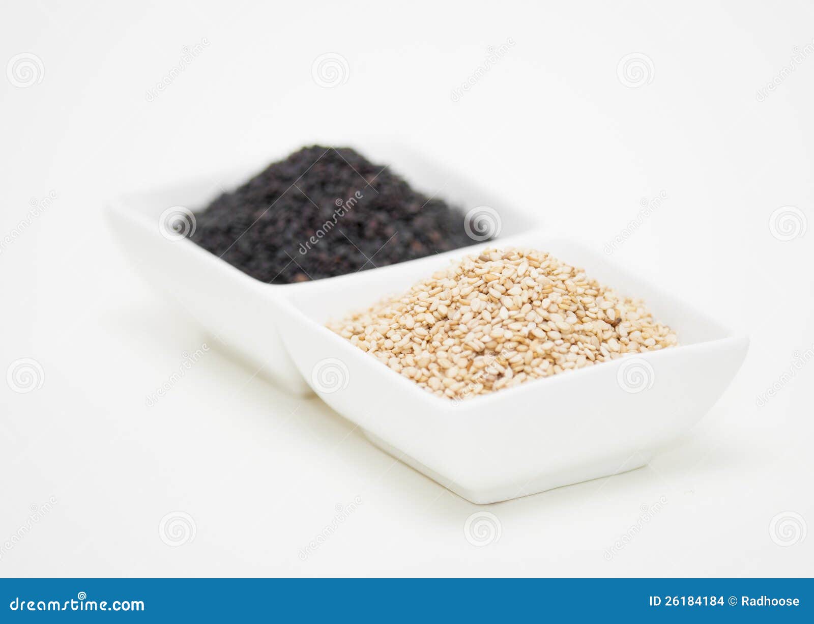 Black and White Sesame Seeds Stock Photo Image of dried, vegetarian