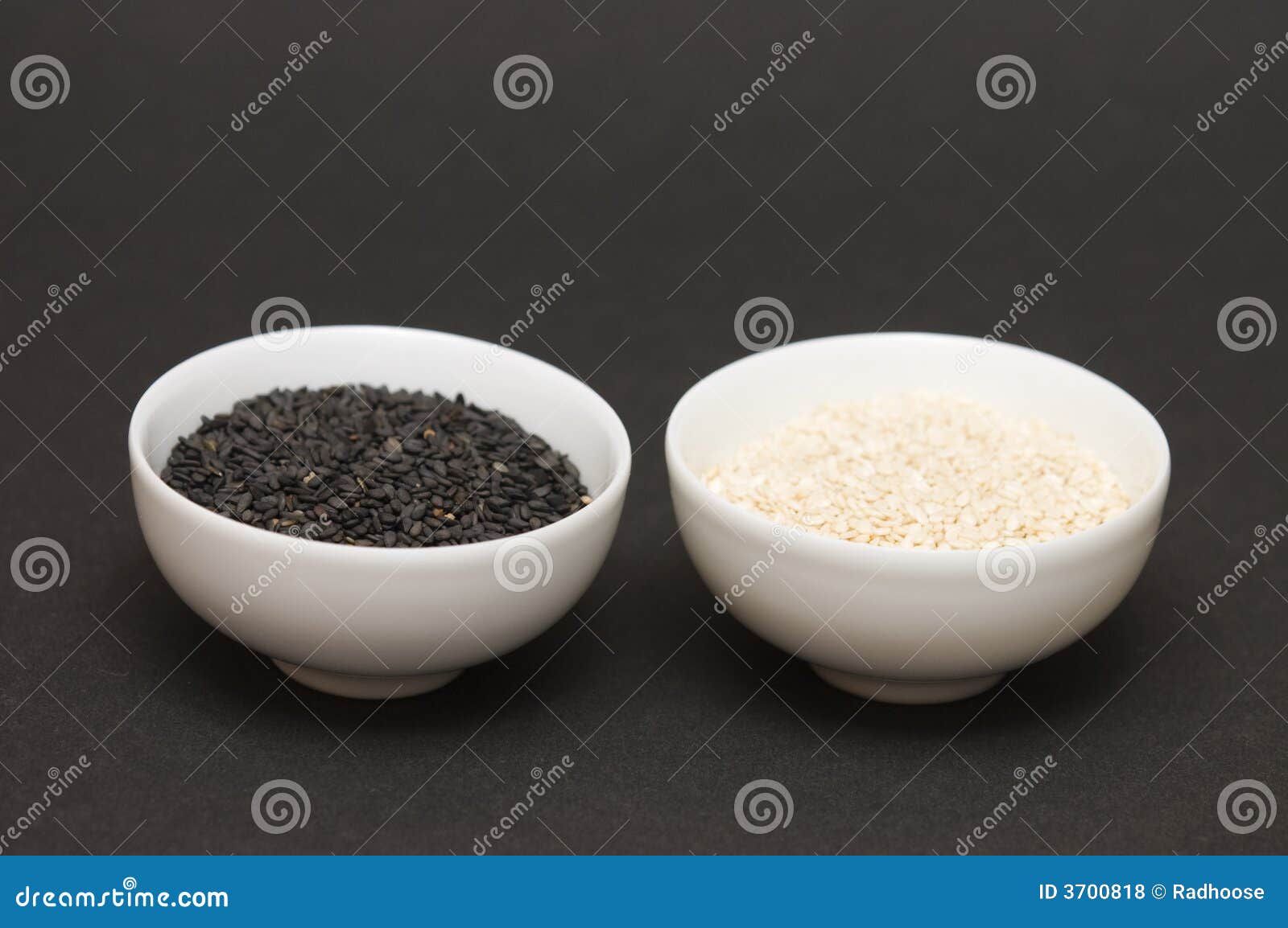 Black And White Sesame Seeds Stock Photo Image of spices, healthy 3700818