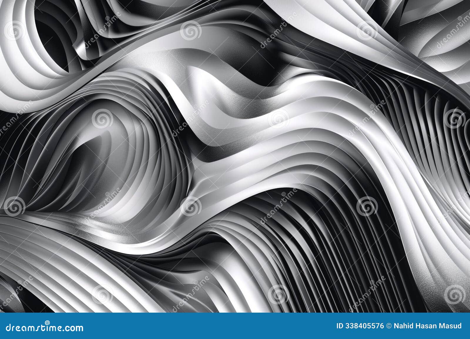 black white silver gray abstract background for  geometric  lines stripes 3d effect gradient light glow metallic web