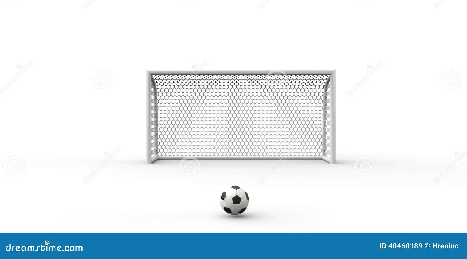 Black And White Soccer Goals 62