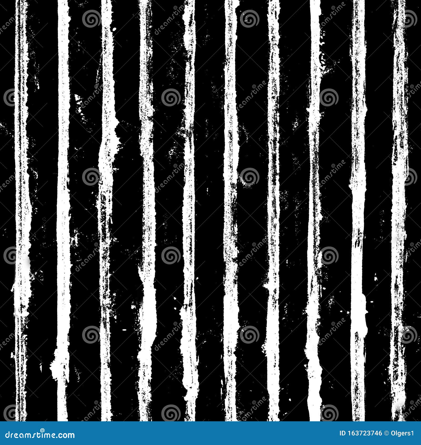 Black and White Stripe Grunge Seamless Pattern. White Stripes on Black  Background Stock Illustration - Illustration of hand, lines: 163723746