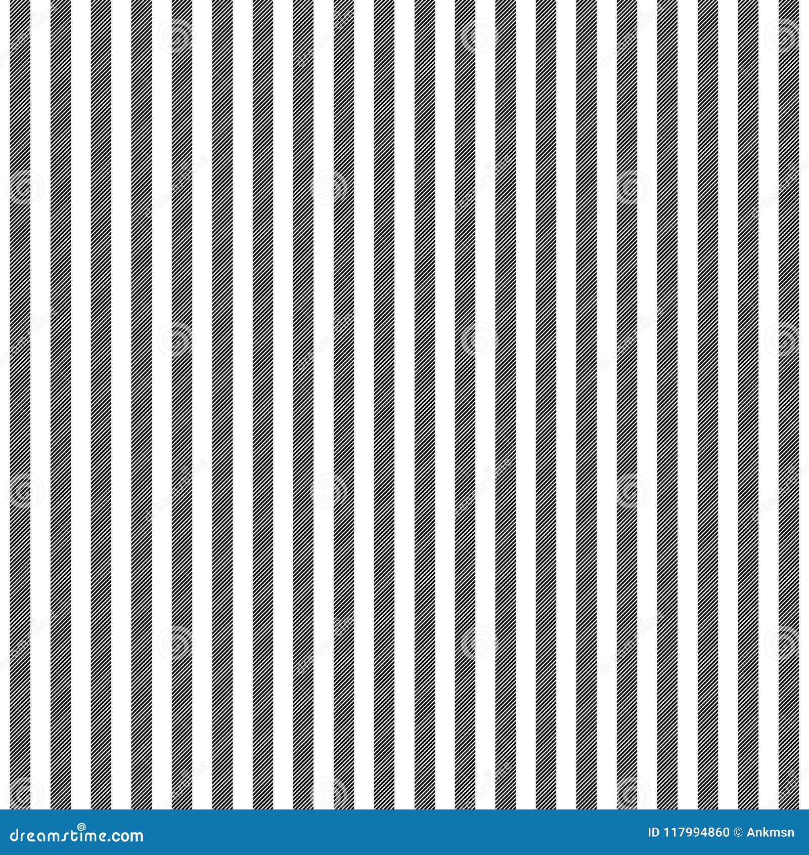 Black White Striped Fabric Texture Seamless Pattern Stock Vector ...