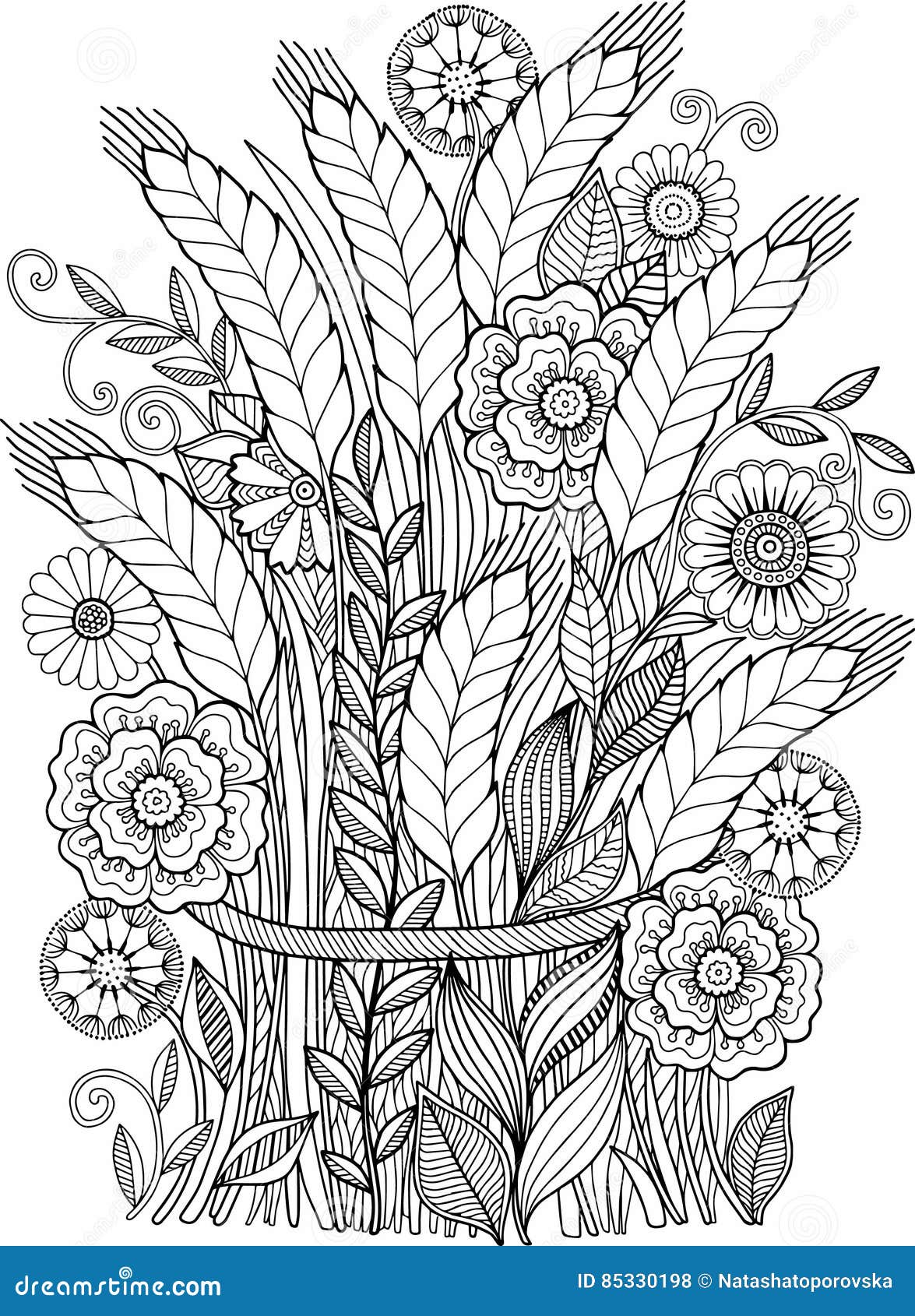 abstract black and white coloring pages - photo #45