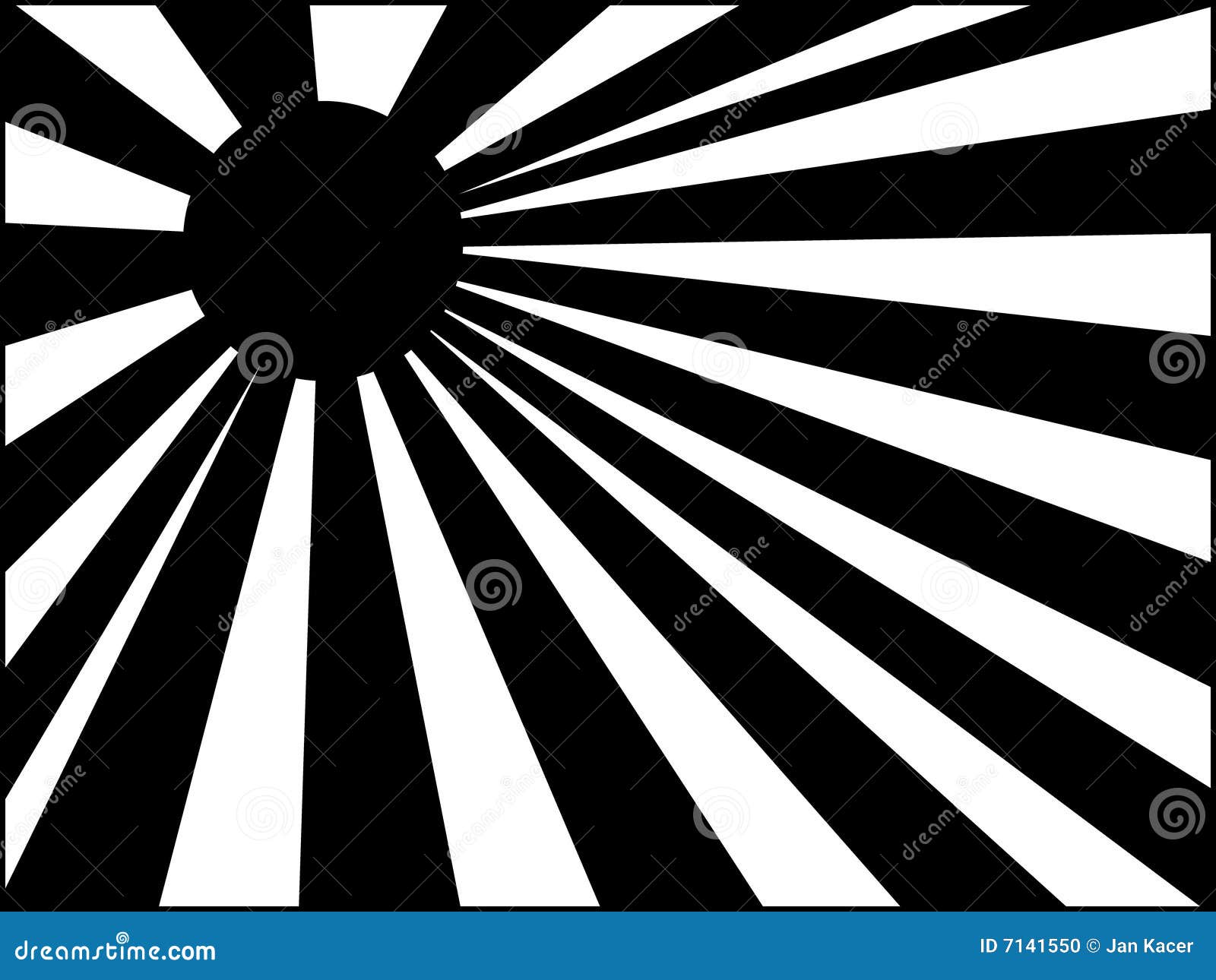 Black and white sun stock illustration. Illustration of frame 7141550