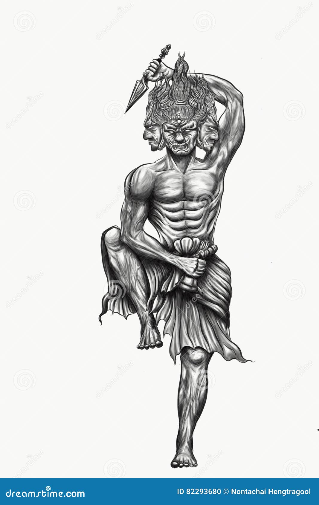 Black and White Tattoo God Titon of Japan Stock Illustration - Illustration of decoration, cambodia: 82293680 Black and White Tattoo God Titon of Japan Stock Illustration - Illustration of decoration, cambodia: 82293680