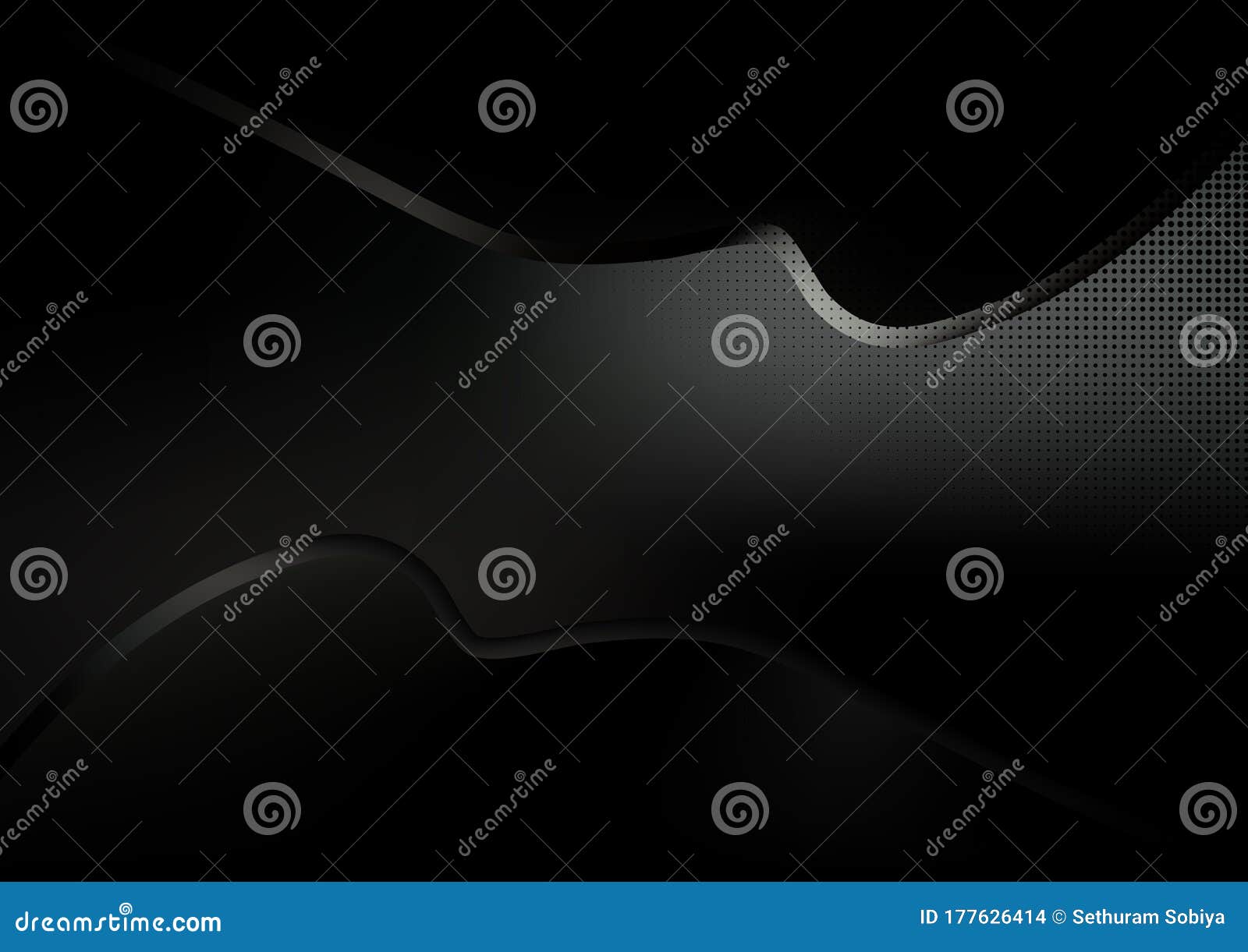 Black Black and White Template Background Vector Illustration Design