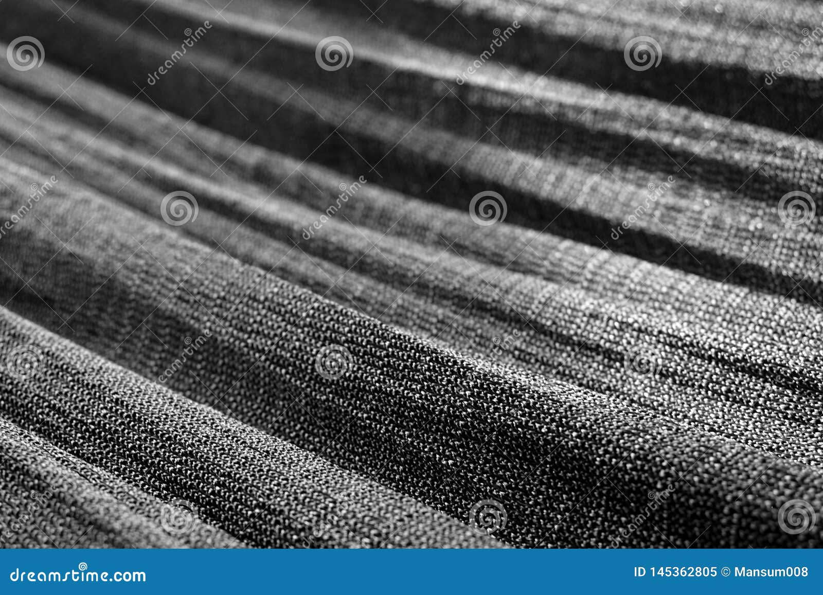 Black and White Textile Texture Stock Image Image of white, surface