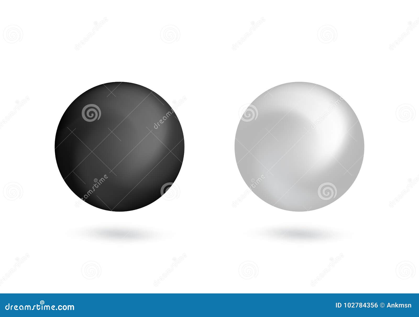 black and white tridimensional ball  