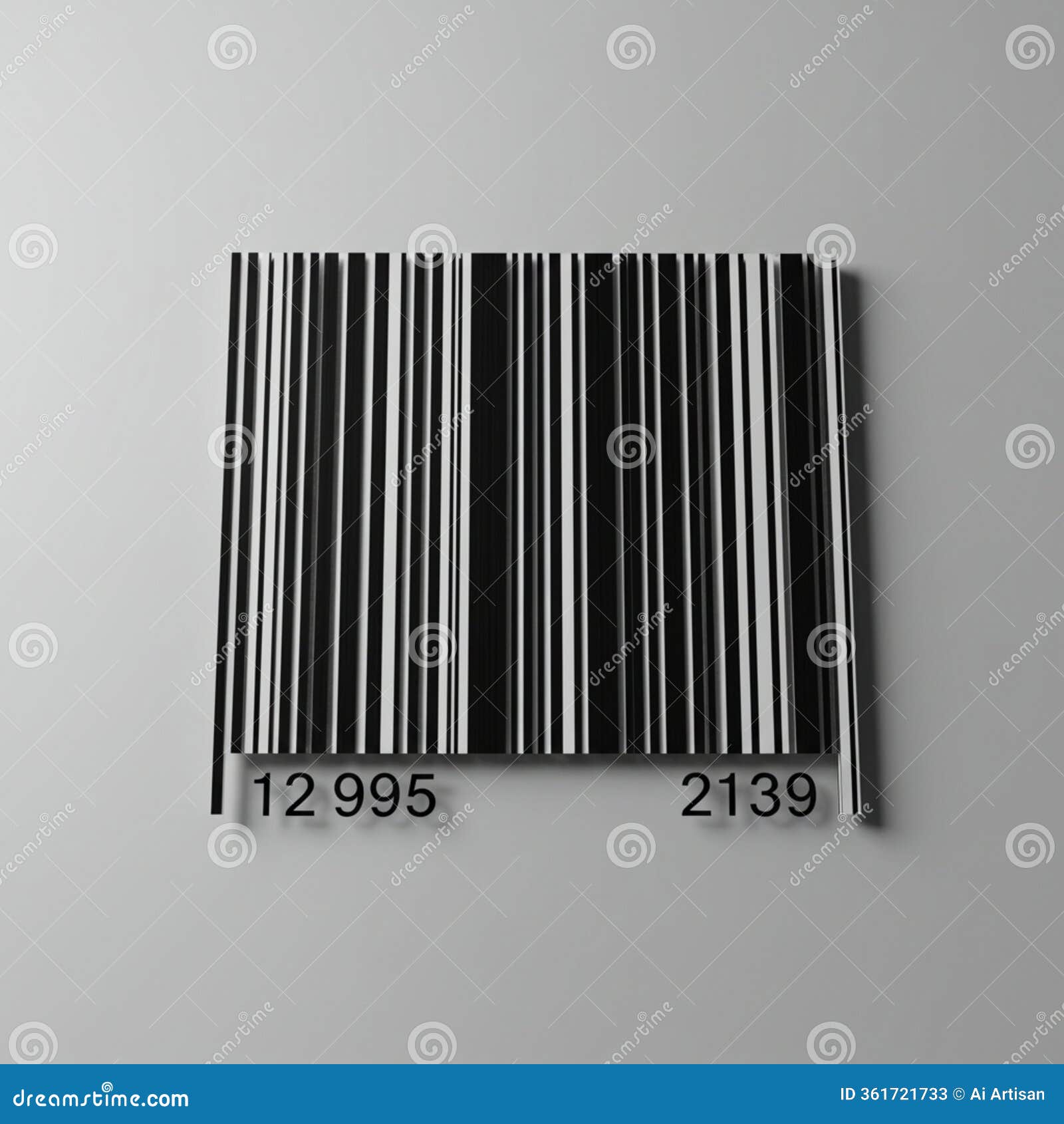Black and White Vertical Barcode Pattern on a Gray Surface, Featuring Stock  Illustration - Illustration of pattern, evoking: 361721733, image size:1600x1690