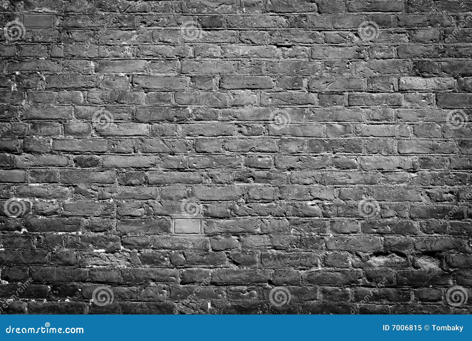 Black & white wall stock image. Image of masonry, brick 7006815