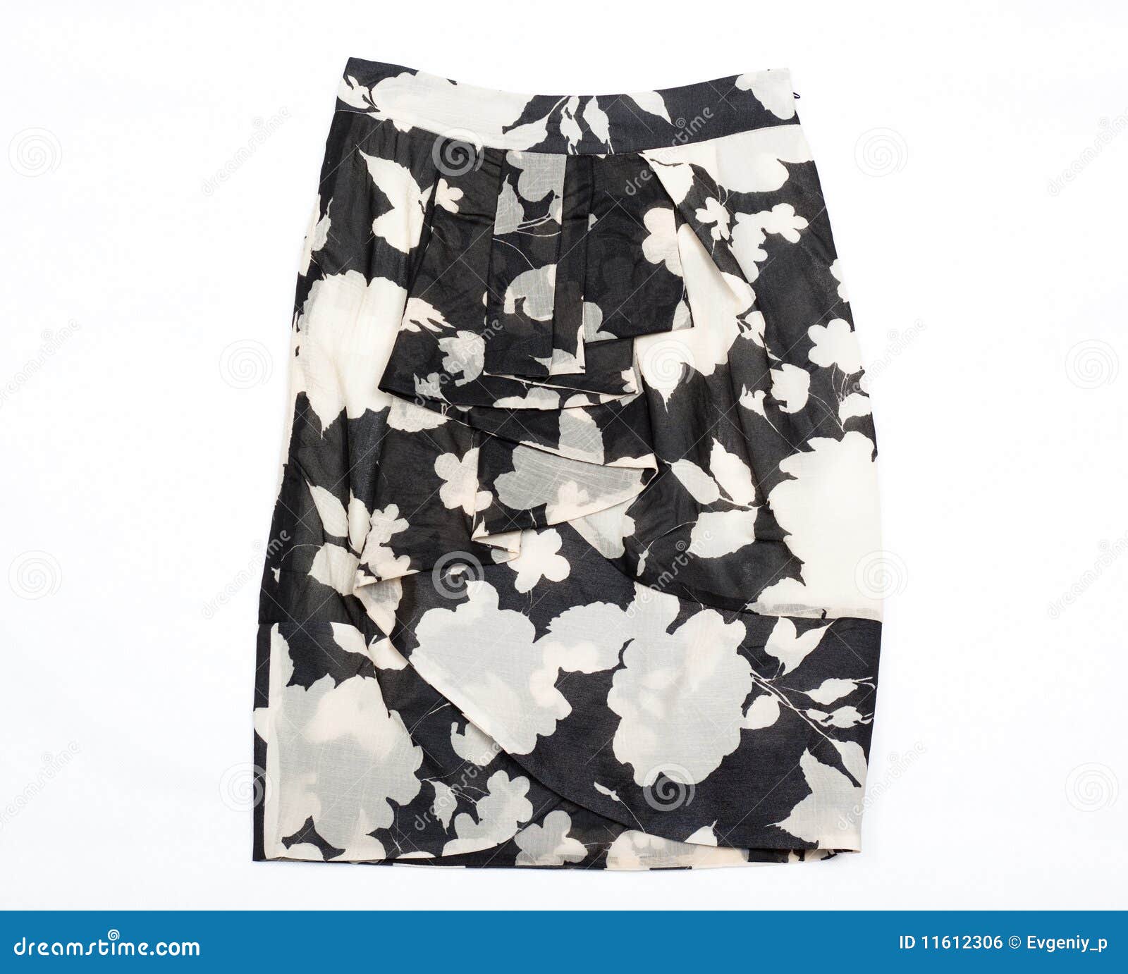 Black and White Women S Skirt. Stock Photo - Image of comfortable ...