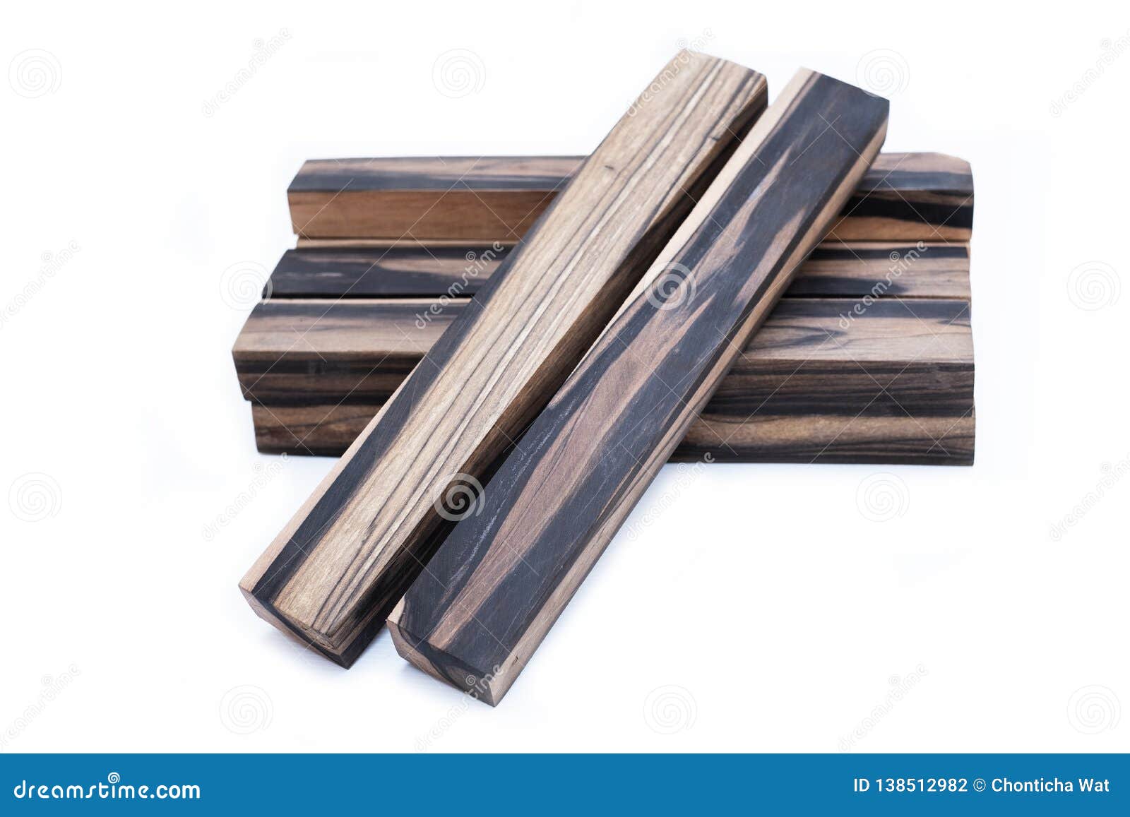 Black and white ebony wood hardness