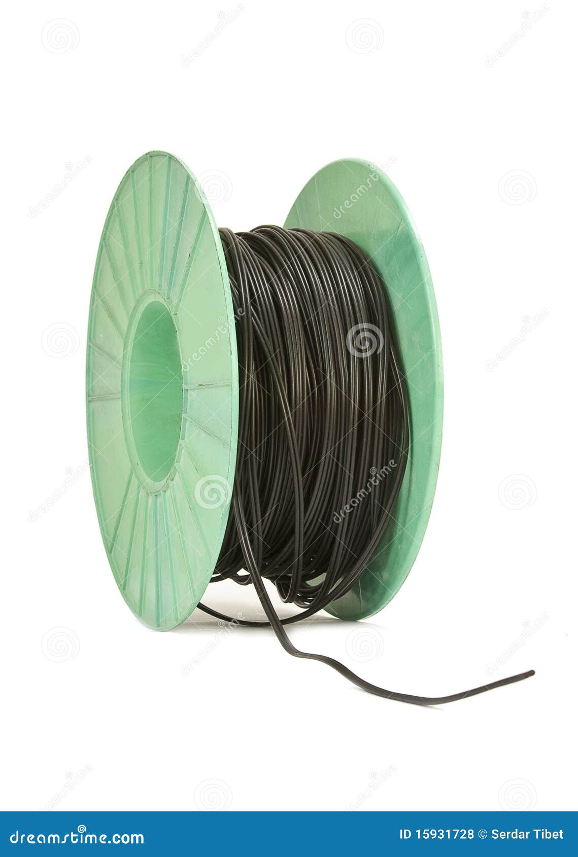 Black wire bundle stock photo. Image of phone, fitting 15931728