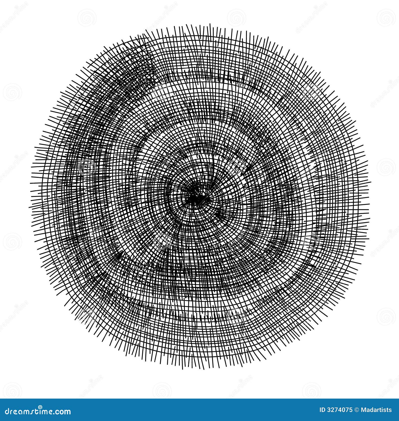 black wire mesh circle texture