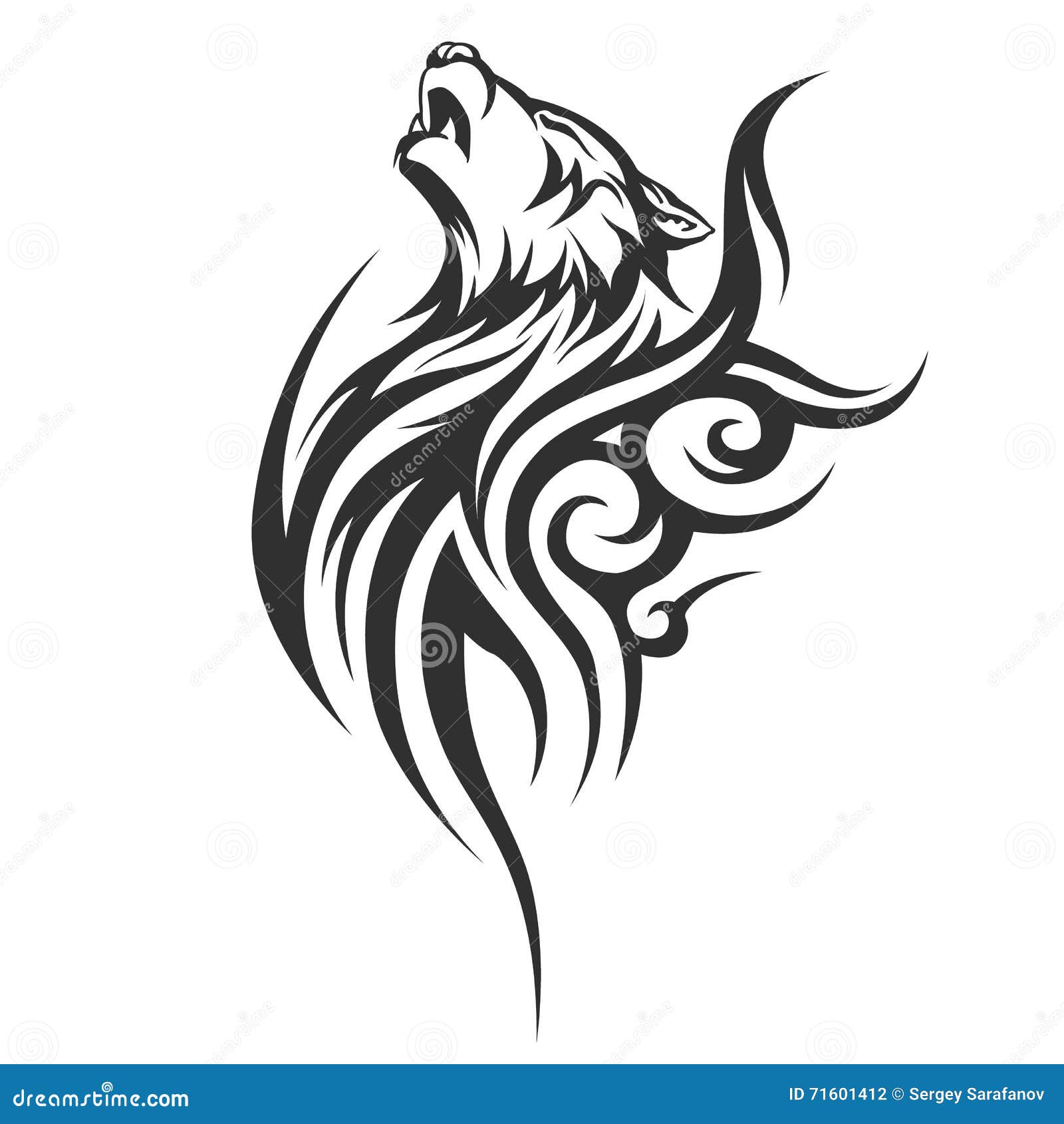 Tribal Wolf Tattoos Designs And Ideas HD phone wallpaper  Pxfuel