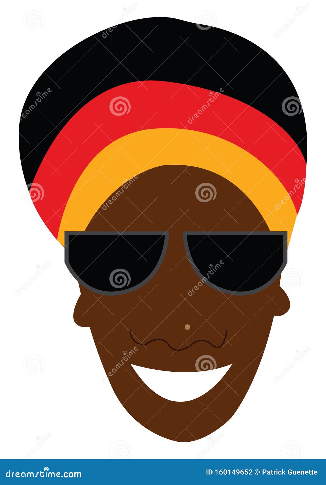 Download Black Woman Wearing Hat And Sunglasses Vector Or Color ...