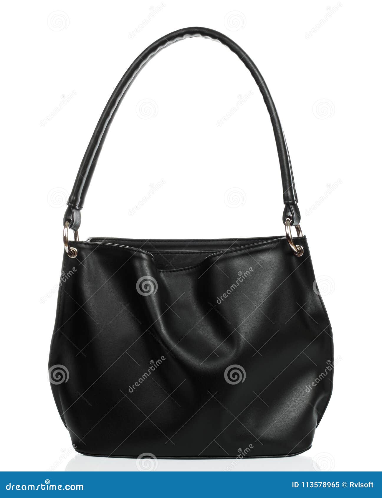 Black women leather bag stock image. Image of classic - 113578965