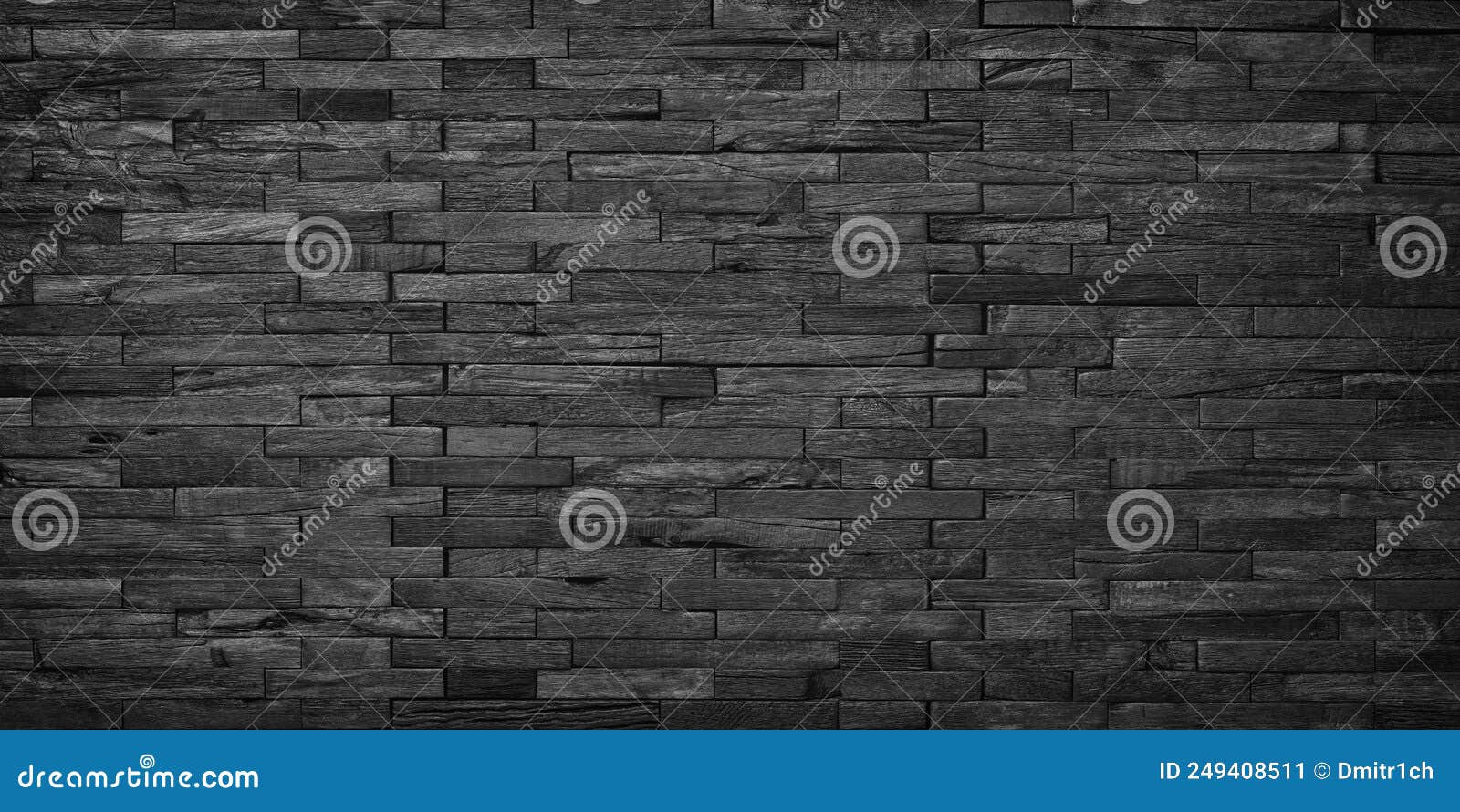 Black Plank Wall Panel, Dark Wood Texture Background Stock Image ...