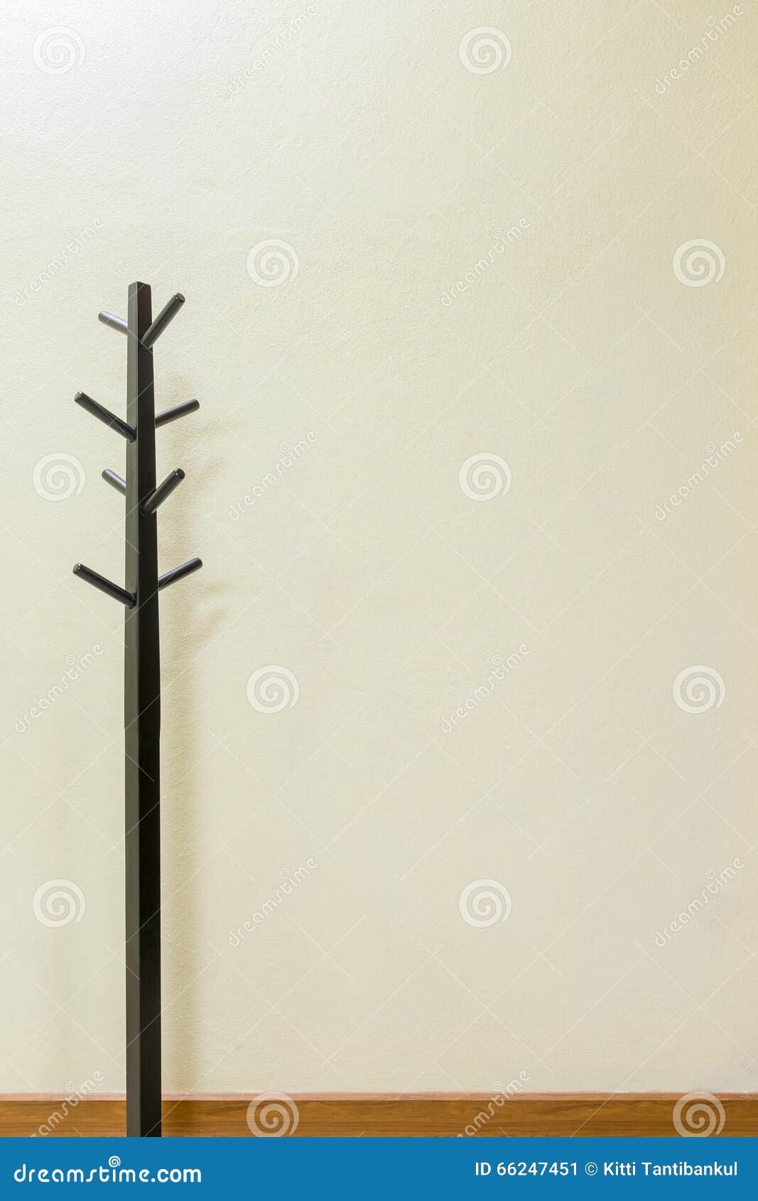 Black wooden coat rack stock image. Image of furniture 66247451