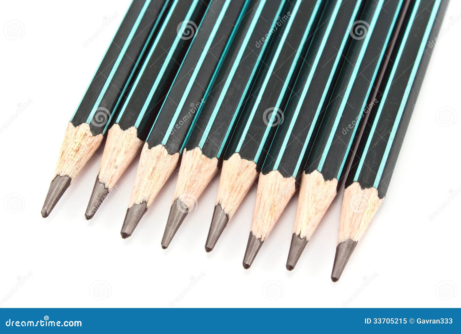 Black wooden pencils stock image. Image of draw, white 33705215