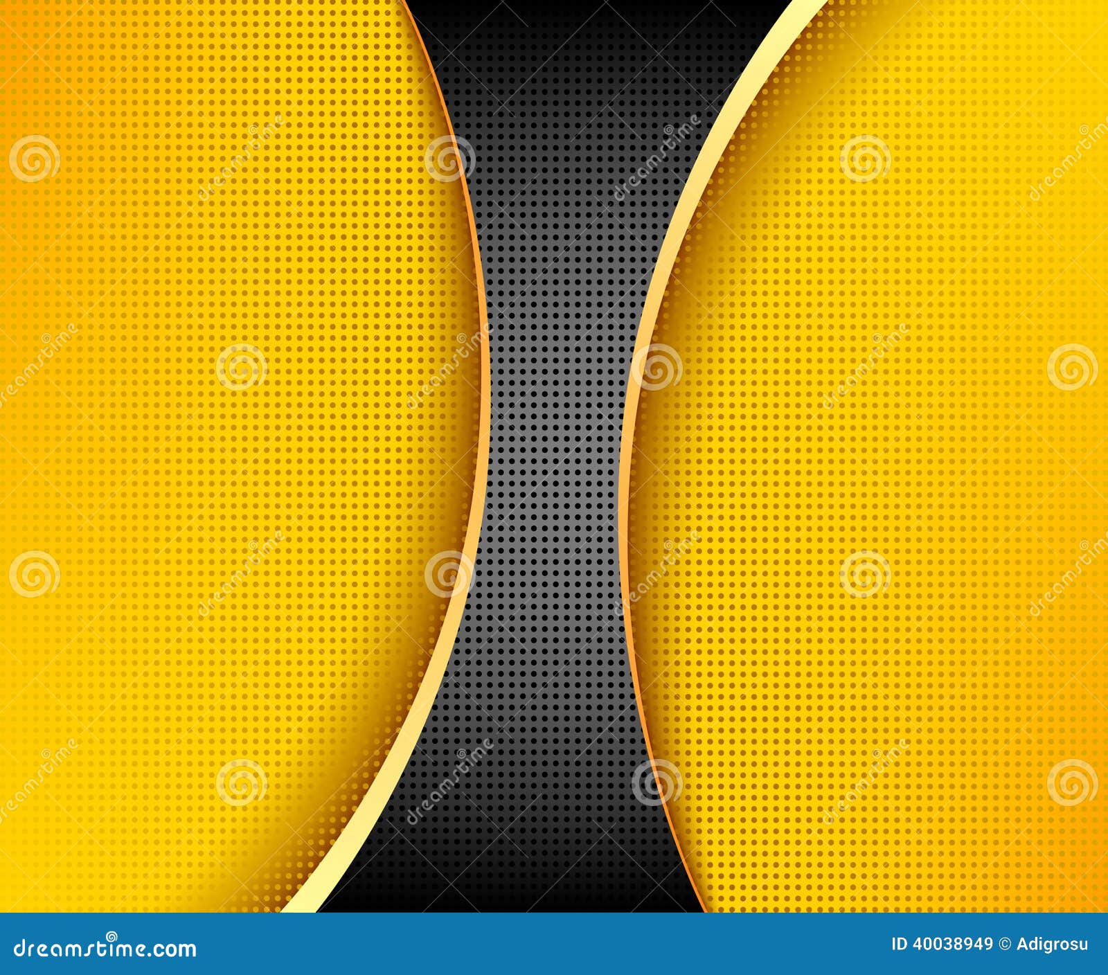 Black and Yellow Background Composition Stock Vector Illustration of