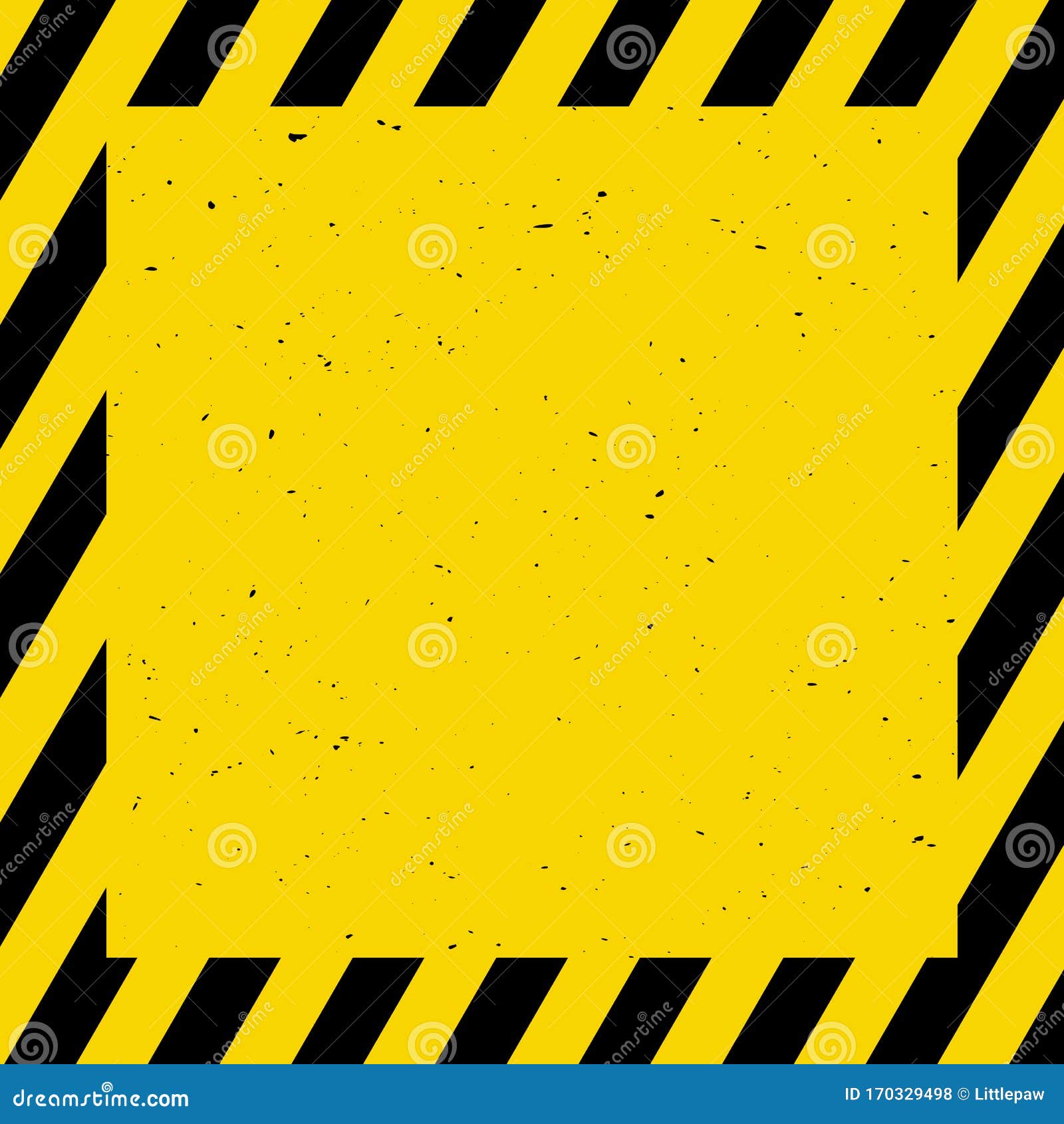 Black and Yellow Background; Warning, Caution, Vector Illustration Stock  Vector - Illustration of caution, street: 170329498