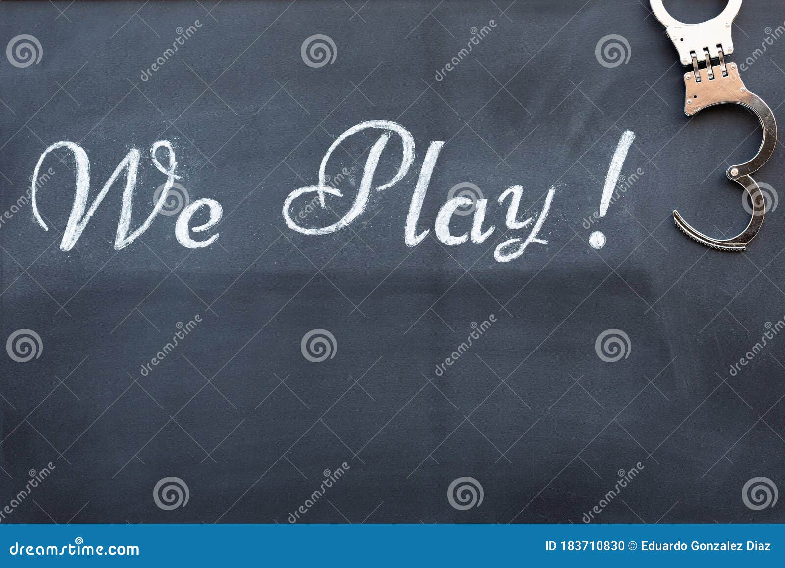 Blackboard with Game Message Stock Photo Image of sign, desire 183710830