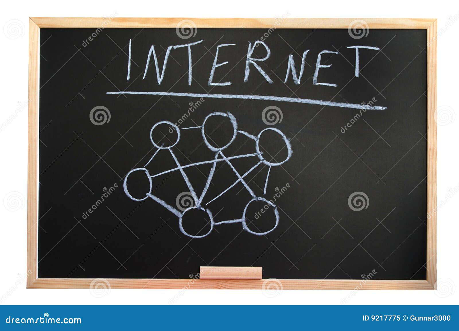 Blackboard and stock image. Image of computer 9217775