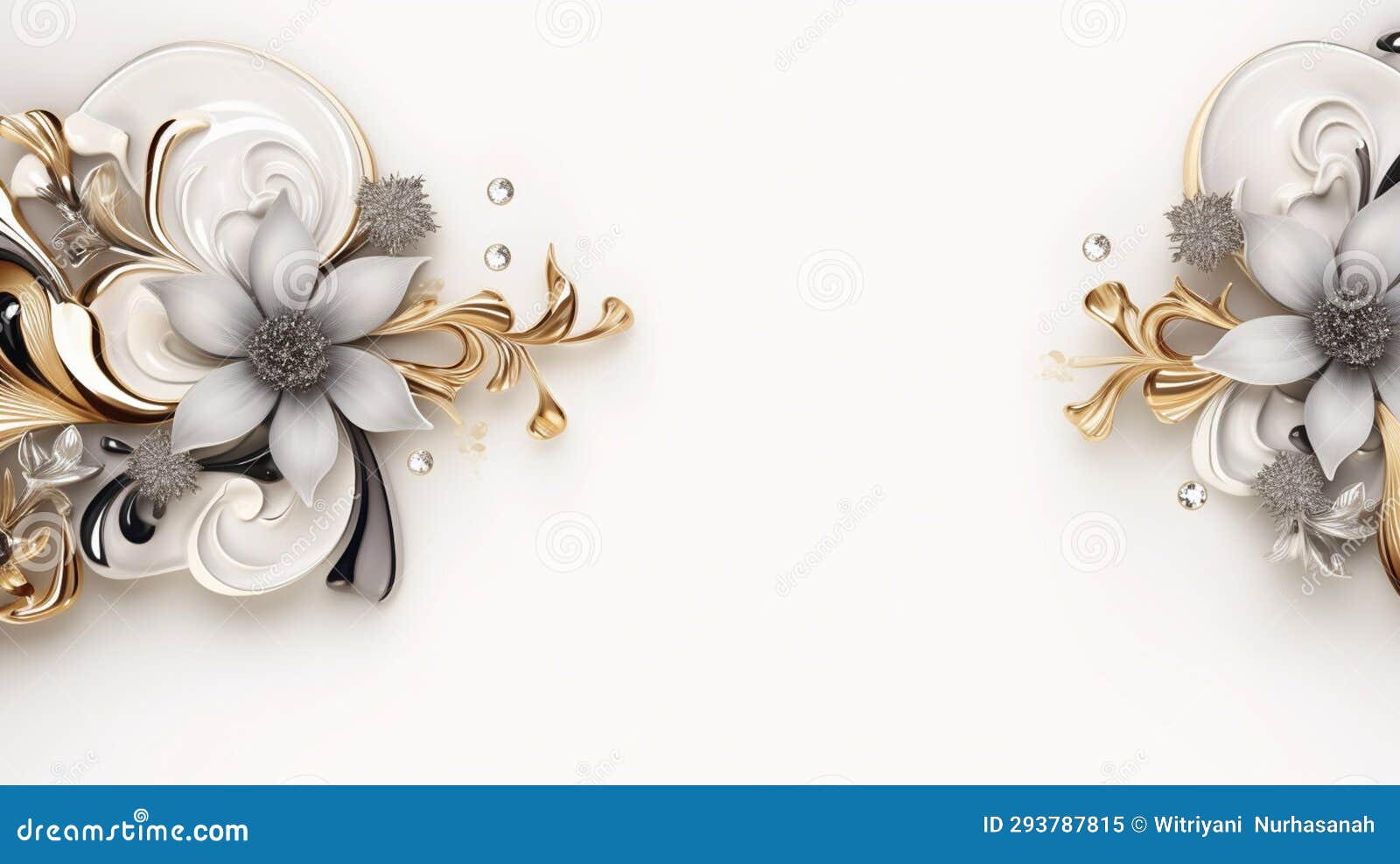 blackfriday decorative border from different accessories.generative ai