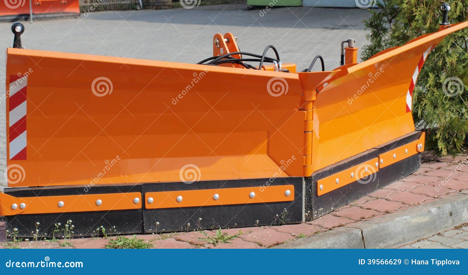 Blade for snow removal stock image. Image of service 39566629
