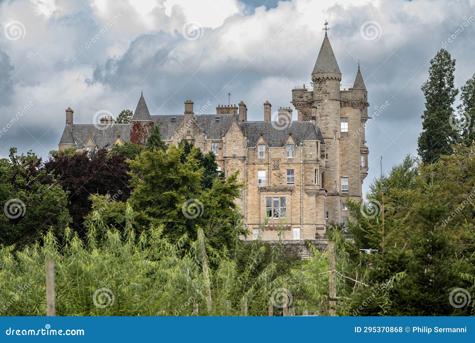 Blair Drummond, Scotland - October 9th 2023: Blair Drummond House
