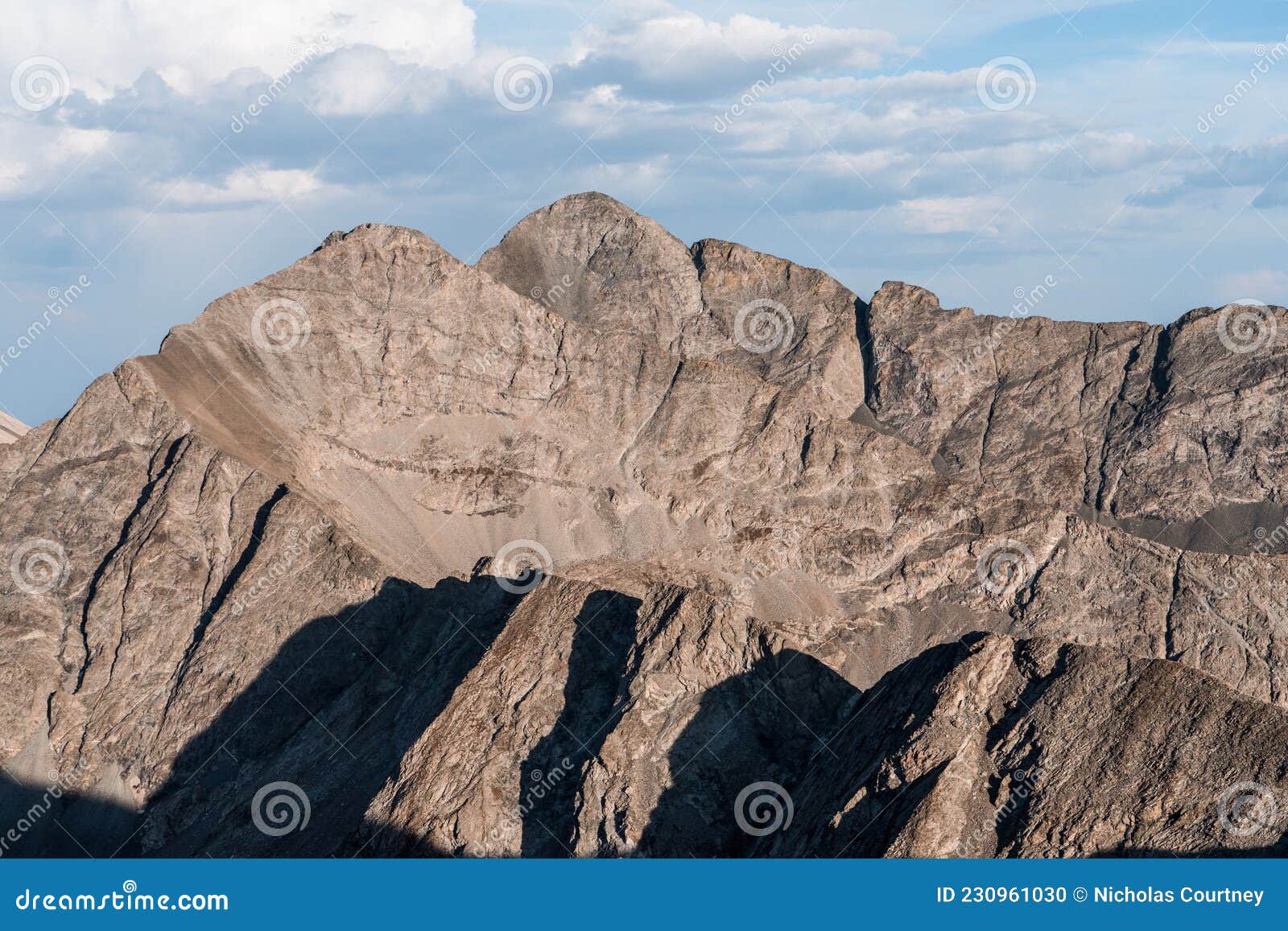 blanca peak and little bear peak. sangre de cristo mountains, colorado rockies
