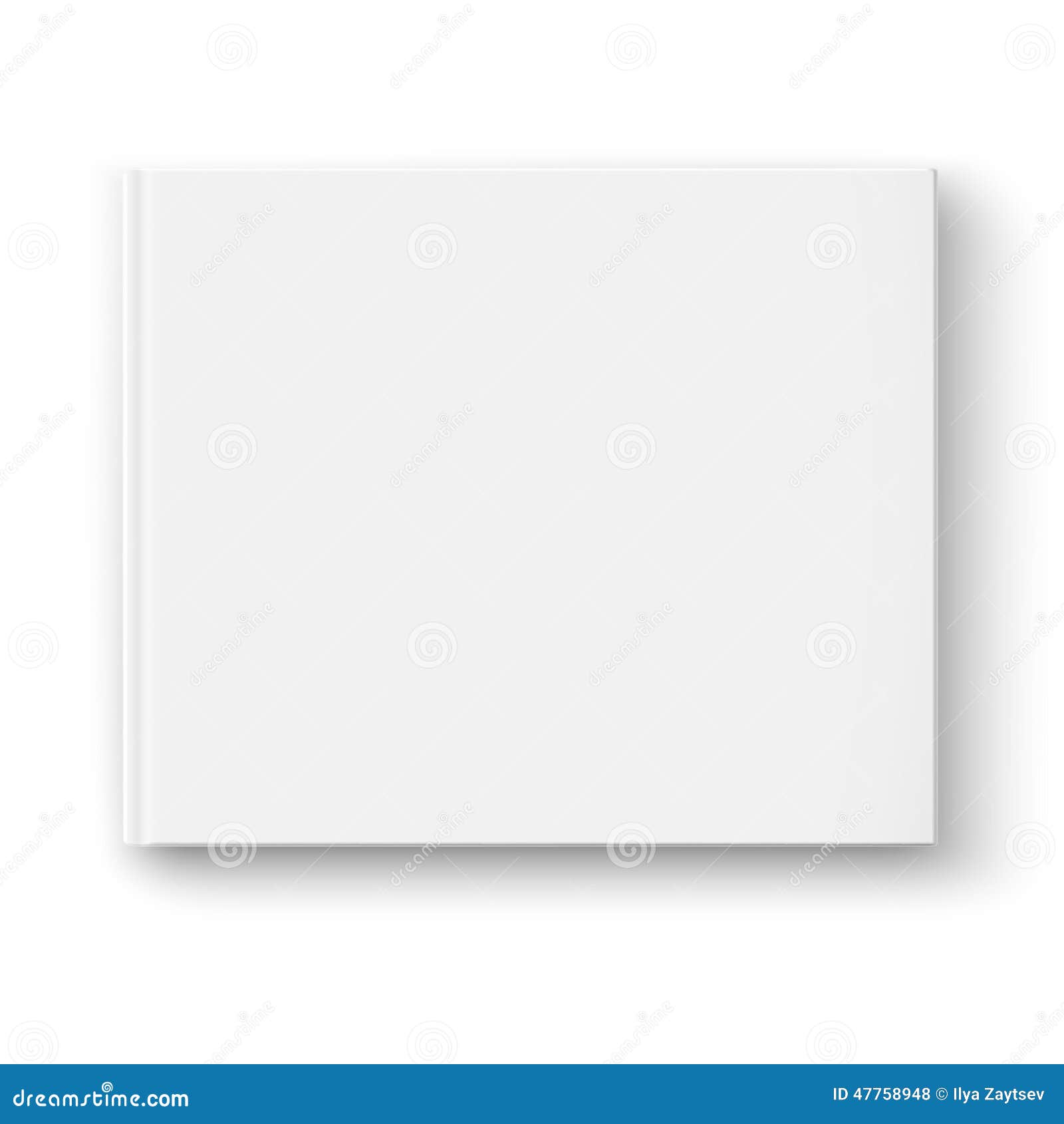 Blank Album Template Stock Vector Illustration Of Atlas 47758948