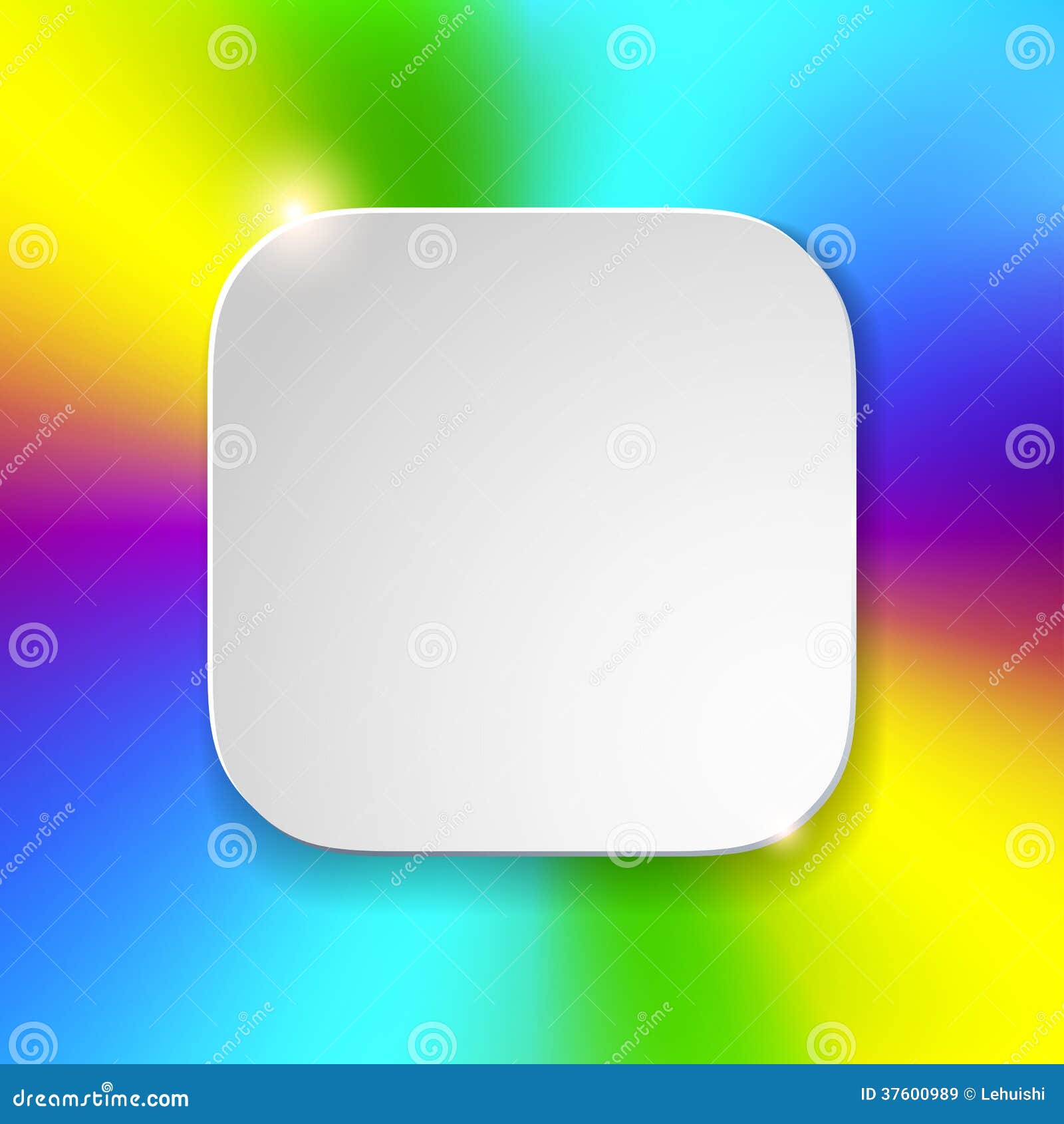 blank-app-icon-template-with-flatted-white-textur-stock-vector