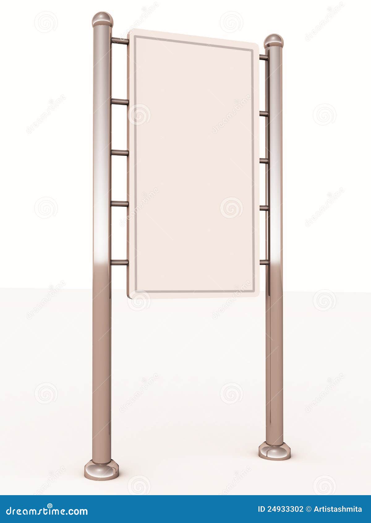 Blank Banner Board Stock Photography 24933302