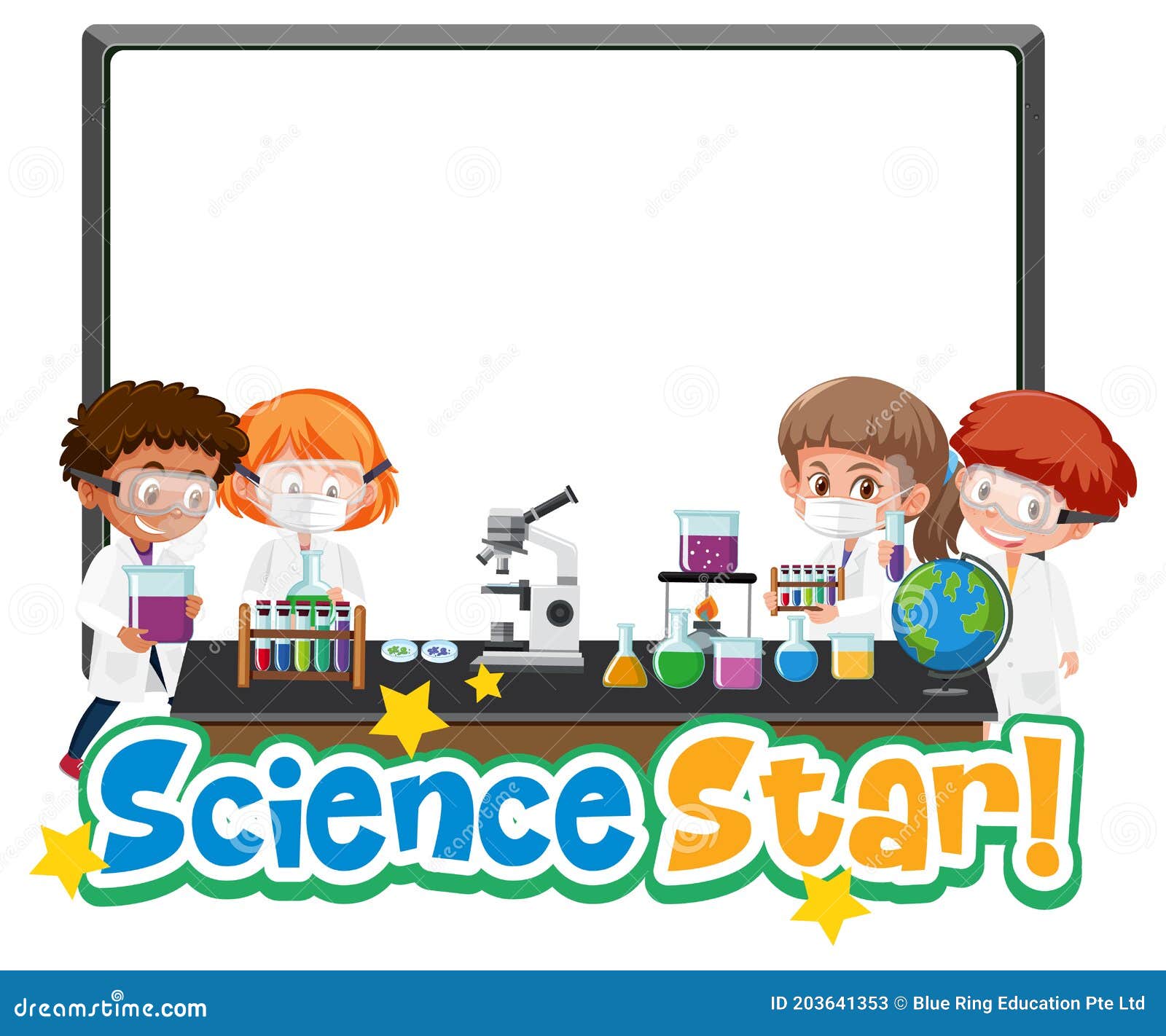 science background for kids