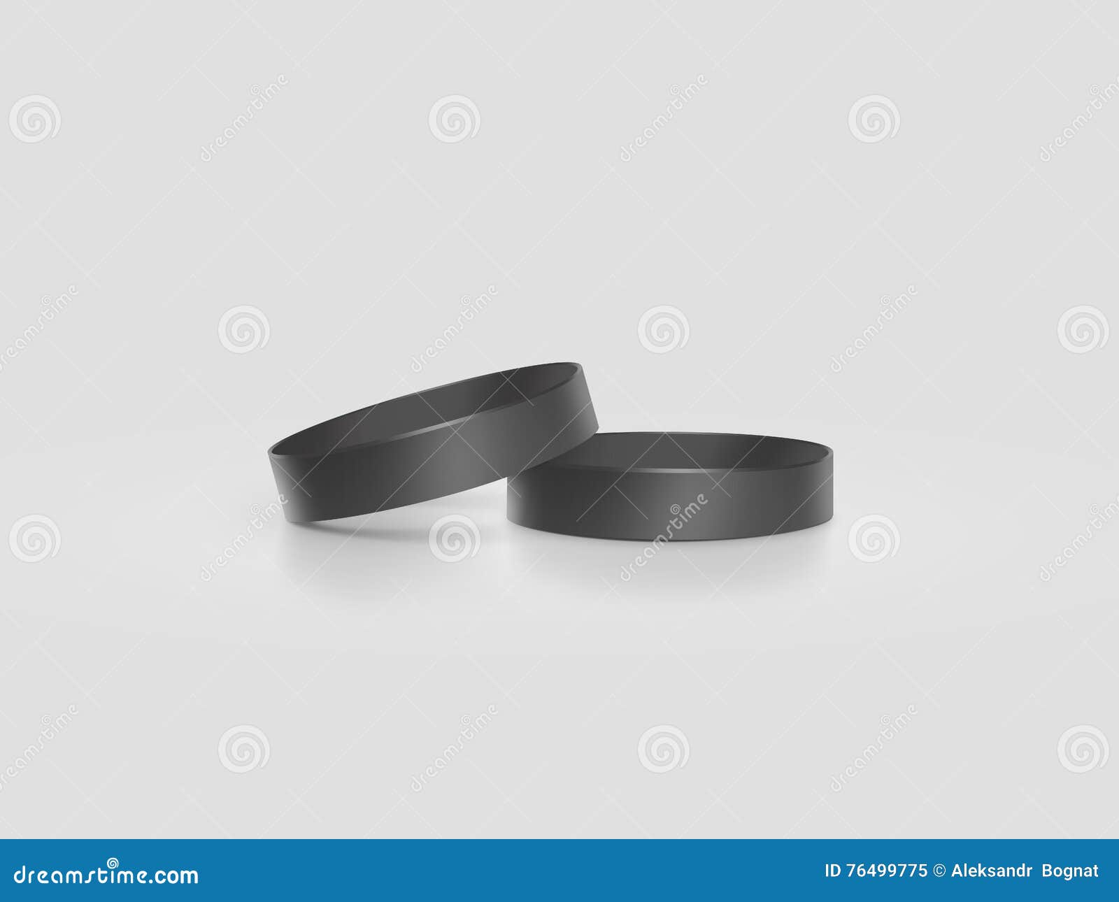 Download Blank Black Rubber Wristband Mockup, Clipping Path, Mock ...
