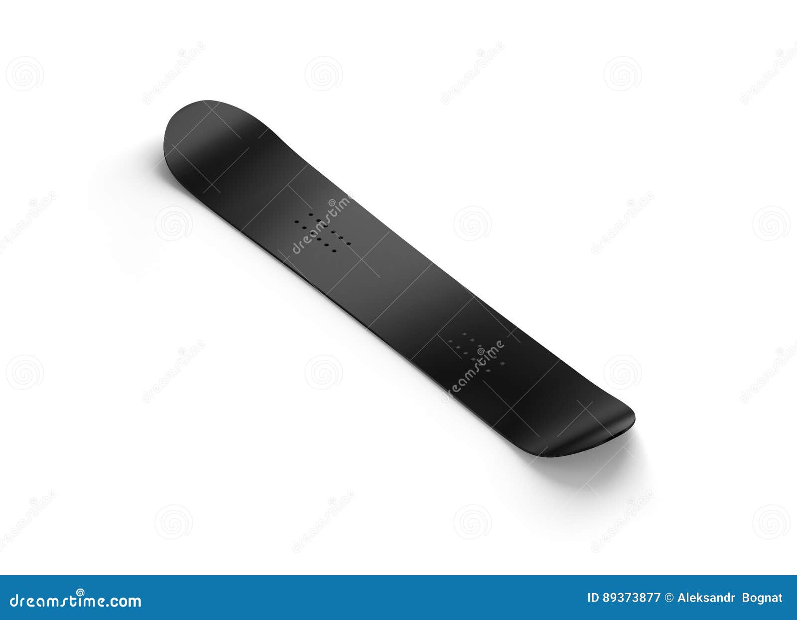Download Blank Black Snowboard Design Mockup Isolated Stock Image - Image of equipment, brand: 89373877